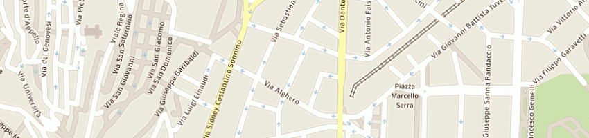 Mappa della impresa alagon street di olla andrea a CAGLIARI