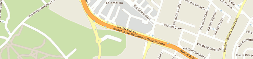 Mappa della impresa podda legnami nuova srl a CAGLIARI