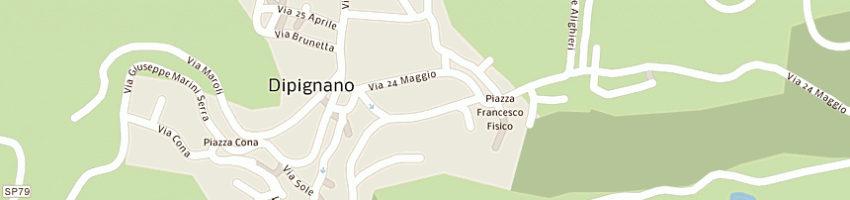 Mappa della impresa municipio  a DIPIGNANO