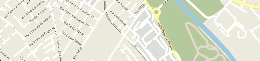 Mappa della impresa guarino vincenzo di alfonso centro commerciale marconi a CAGLIARI