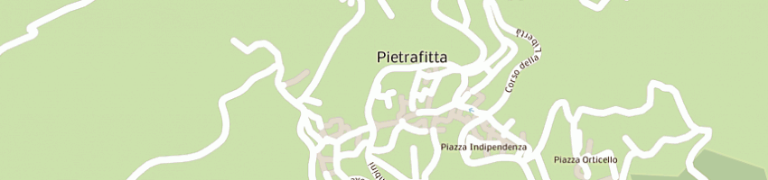 Mappa della impresa poste italiane  a PIETRAFITTA