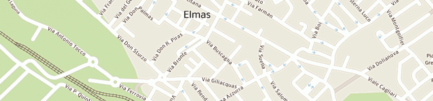 Mappa della impresa cartolibreria patrizia cicalo' a ELMAS