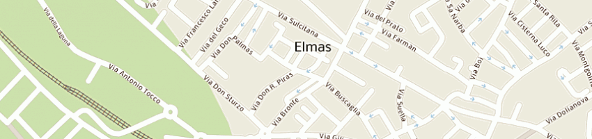 Mappa della impresa giuseppe contu autotrasporti a ELMAS