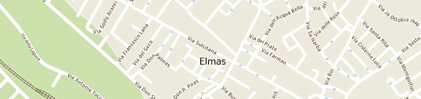 Mappa della impresa frau daniele a ELMAS