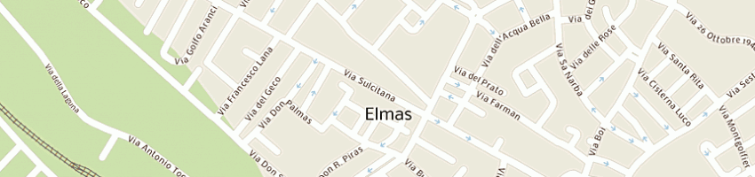 Mappa della impresa autoscuola marcis a ELMAS