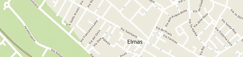 Mappa della impresa sulis alessandro a ELMAS