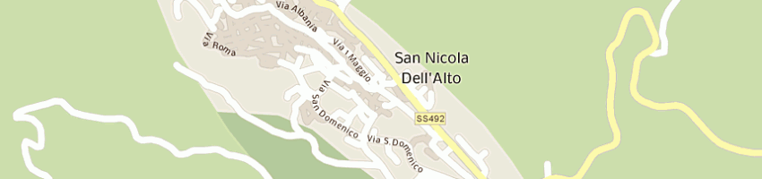 Mappa della impresa municipio a SAN NICOLA DELL ALTO