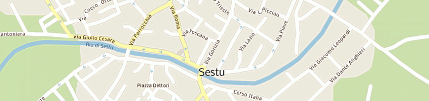 Mappa della impresa spiga a SESTU