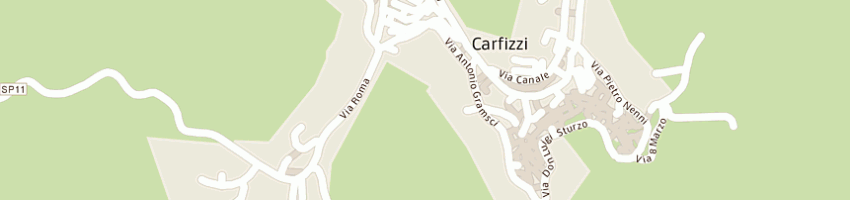 Mappa della impresa gangale vittorio a CARFIZZI
