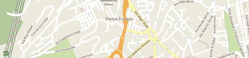 Mappa della impresa azienda nazionale autonoma delle strade anas  a COSENZA