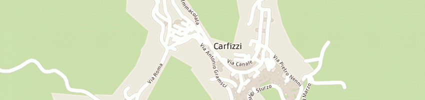 Mappa della impresa toscano genoveffa a CARFIZZI