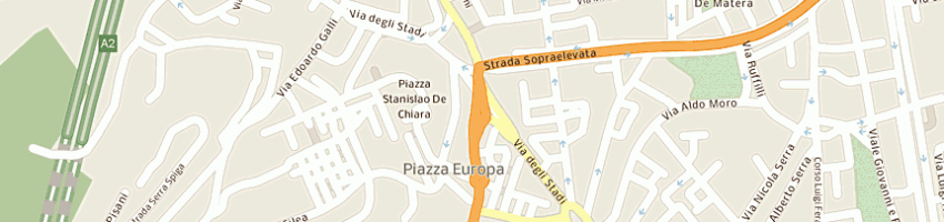 Mappa della impresa bisceglia giampiero a COSENZA