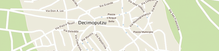 Mappa della impresa cinzia shop di caneglias cinzia a DECIMOPUTZU