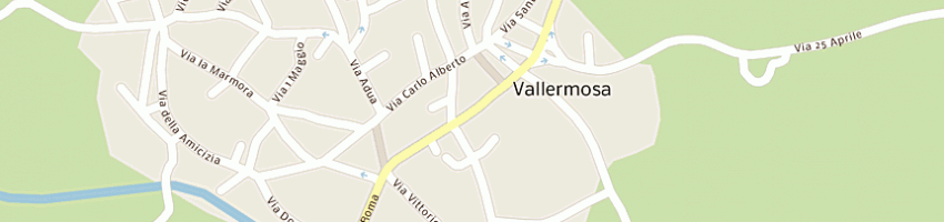 Mappa della impresa contu renato a VALLERMOSA