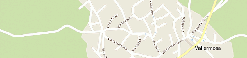 Mappa della impresa carabinieri a VALLERMOSA