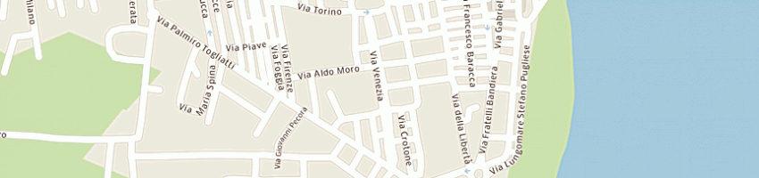 Mappa della impresa gentile telmo a CIRO MARINA