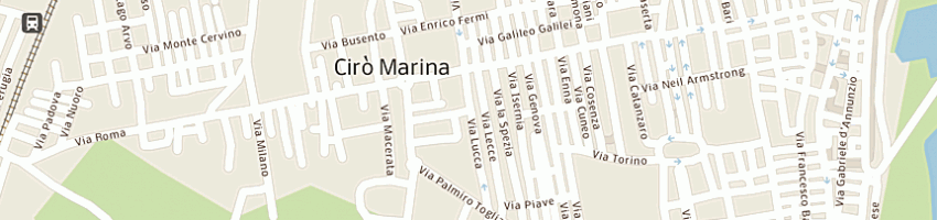 Mappa della impresa alleanza assicurazioni a CIRO MARINA
