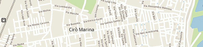 Mappa della impresa garrubba francesco a CIRO MARINA