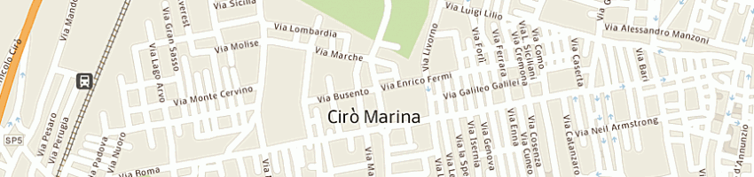 Mappa della impresa lettieri sante a CIRO MARINA
