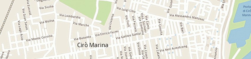 Mappa della impresa guzzo melania a CIRO MARINA