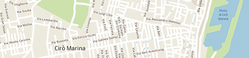Mappa della impresa chiarello francesco a CIRO MARINA