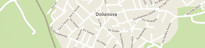 Mappa della impresa antonino eleonora a DOLIANOVA