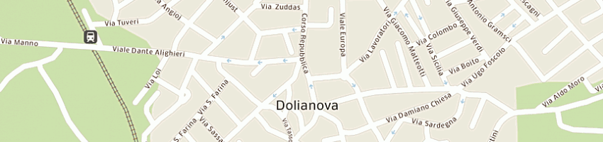 Mappa della impresa comune a DOLIANOVA