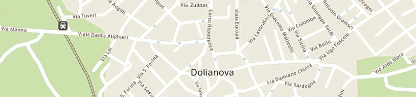 Mappa della impresa avis comunale a DOLIANOVA