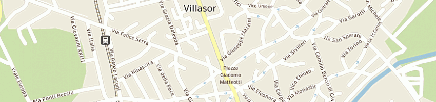 Mappa della impresa pizzeria da gigi di pillitu luigi a VILLASOR