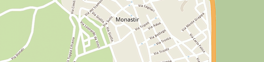 Mappa della impresa saba antonio a MONASTIR