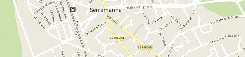 Mappa della impresa comune di serramanna a SERRAMANNA