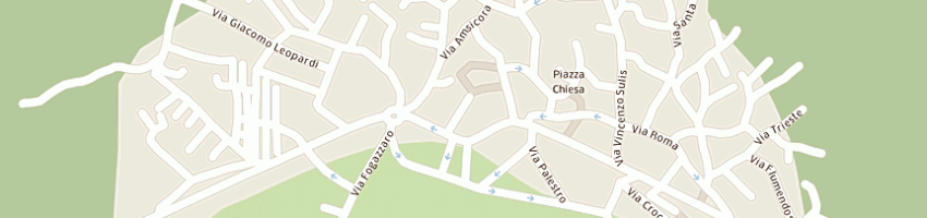 Mappa della impresa porcu andrea a VILLAPUTZU