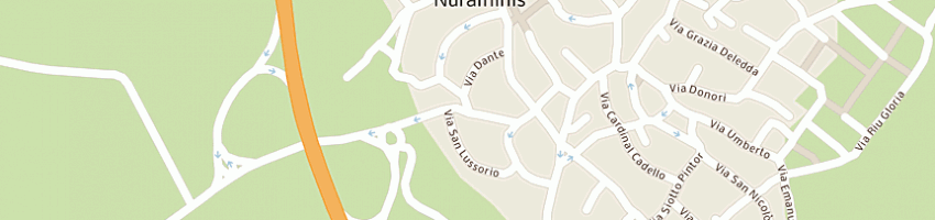 Mappa della impresa pulitecnica sarda di zanda mariangela a NURAMINIS
