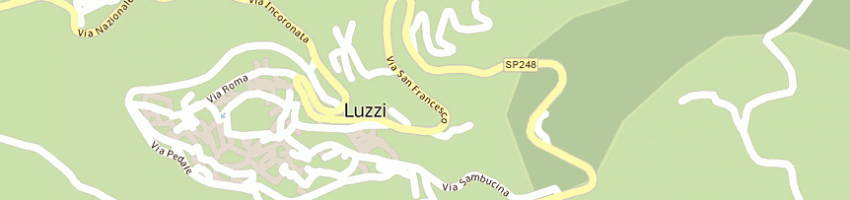 Mappa della impresa bar da enzo  a LUZZI