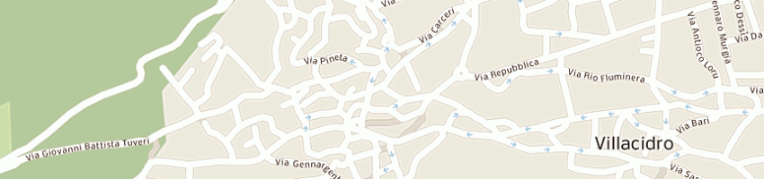 Mappa della impresa ghiglieri paola a VILLACIDRO