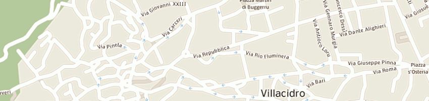 Mappa della impresa collu maria paola a VILLACIDRO
