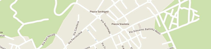 Mappa della impresa carabinieri a VILLACIDRO