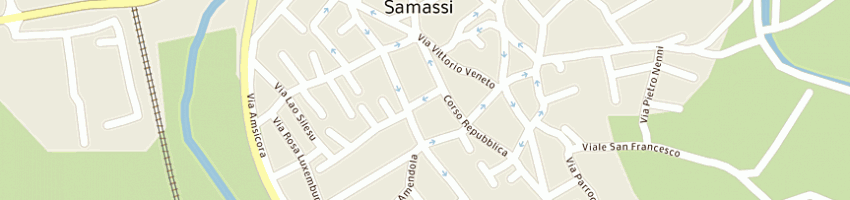 Mappa della impresa valmost srl a SAMASSI