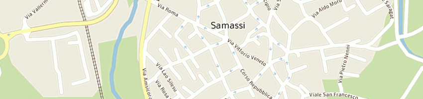 Mappa della impresa littera graziella a SAMASSI
