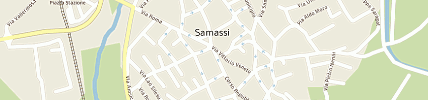 Mappa della impresa urrai nelida e immacolata snc a SAMASSI