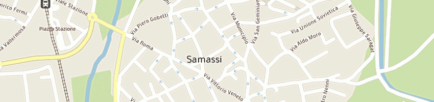 Mappa della impresa ariu pino a SAMASSI