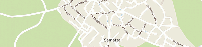 Mappa della impresa pilia giantonio a SAMATZAI