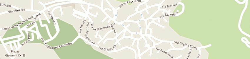 Mappa della impresa carabinieri a VILLASALTO