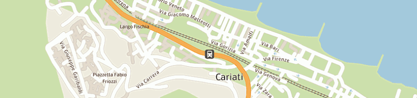 Mappa della impresa edison spa a CARIATI