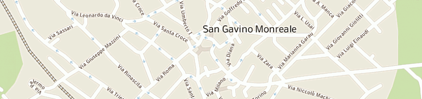 Mappa della impresa electronic service a SAN GAVINO MONREALE