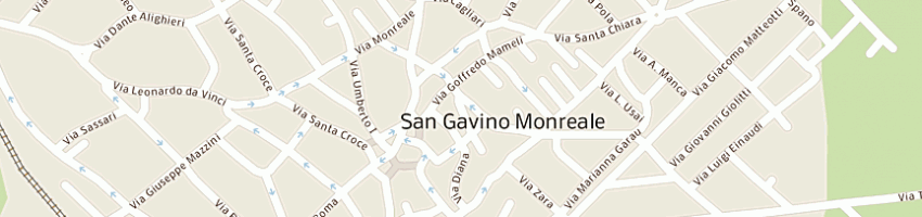 Mappa della impresa sanna marco a SAN GAVINO MONREALE