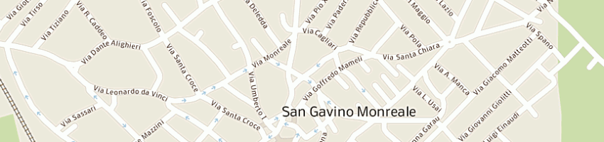 Mappa della impresa putzu valentino a SAN GAVINO MONREALE