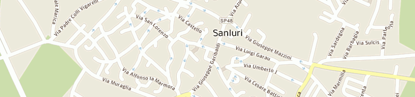 Mappa della impresa cantina sociale marmilla a SANLURI