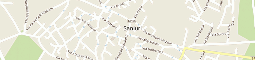 Mappa della impresa comune a SANLURI