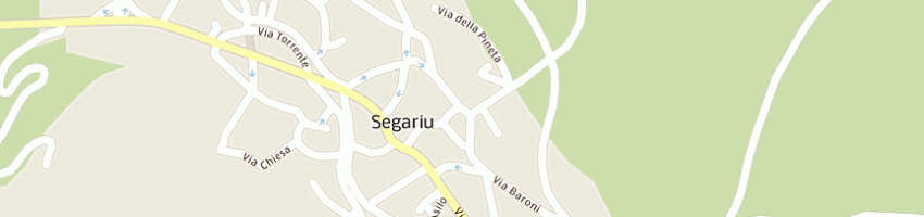 Mappa della impresa comune di segariu a SEGARIU